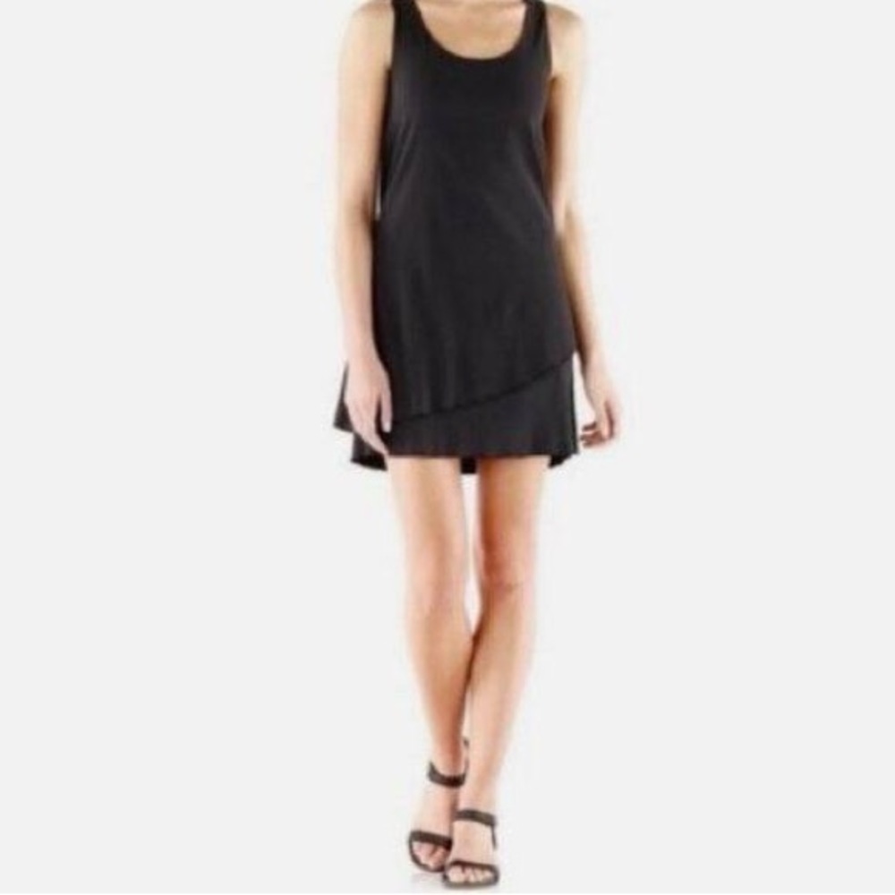 Toad&co Mallorca black layered tank dress